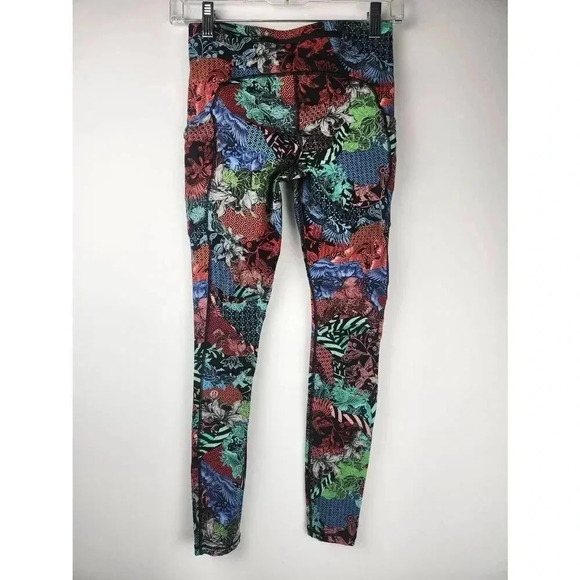 Lululemon Speed Up Leggings 27 Inch Inseam Mid Rise Size 4 - Picture 2 of 7